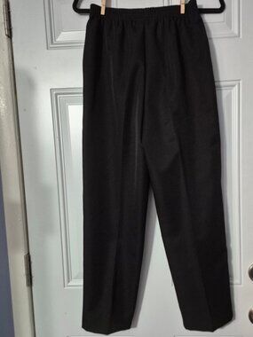 Pants elastic waist, Briggs New York. Black, 6P Comfort.